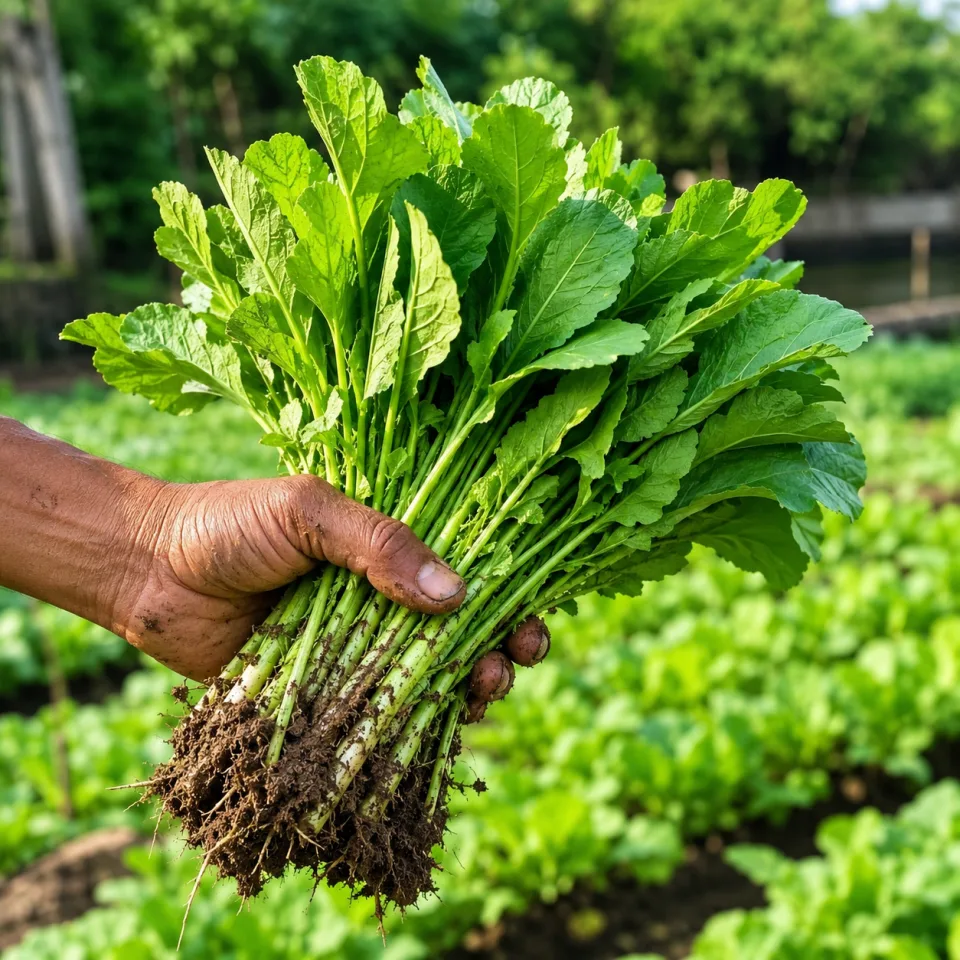 Nông sản tươi sạch có sẵn tại vườn
